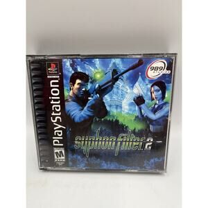 Syphon Filter 2 (Sony PlayStation 1, PS1, 2000) - Tested